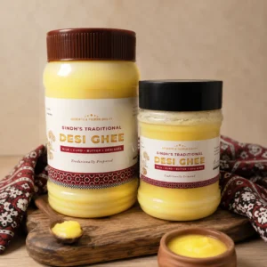 Pure Buffalo Bilona Desi Ghee-Featured Image
