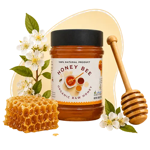 Pure Organic Natural-Honey - Banner Image